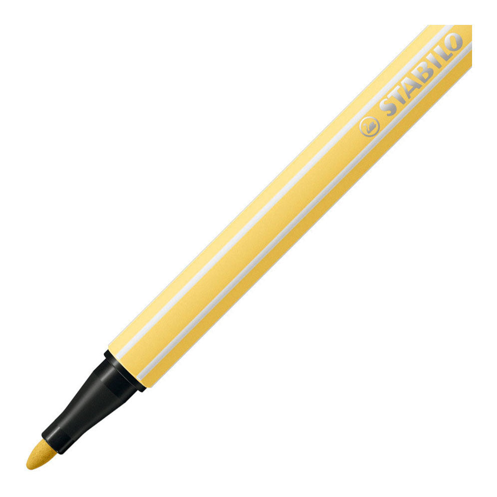 Stabilo Pen 68 - Felt -tip pen - light yellow (68 23)