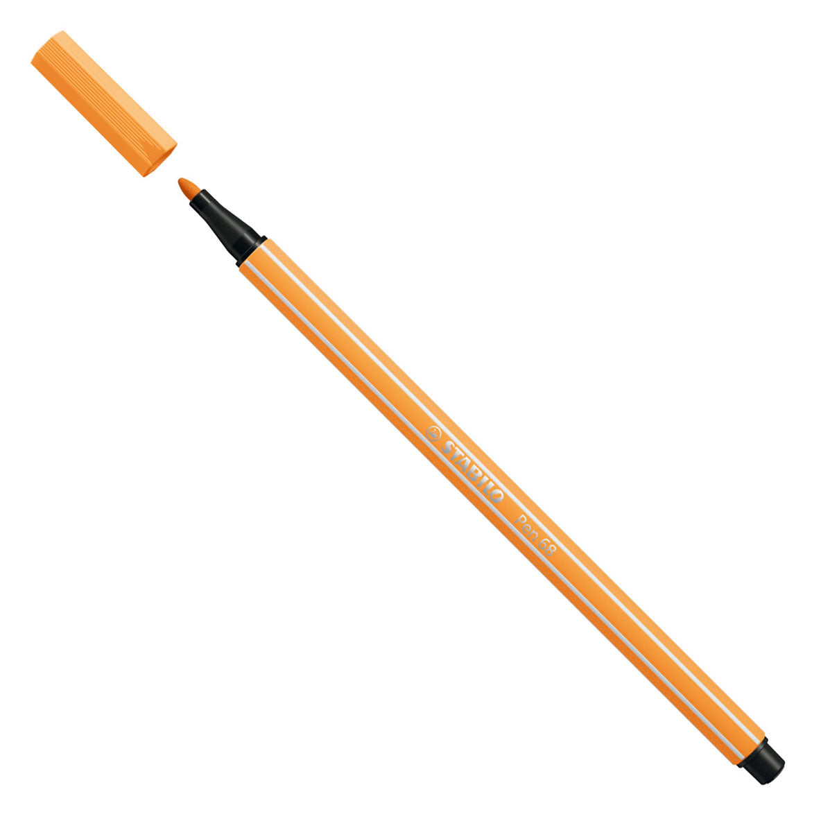 Stabilo Pen 68 - gefillt -tip Pen - Papaya (685)