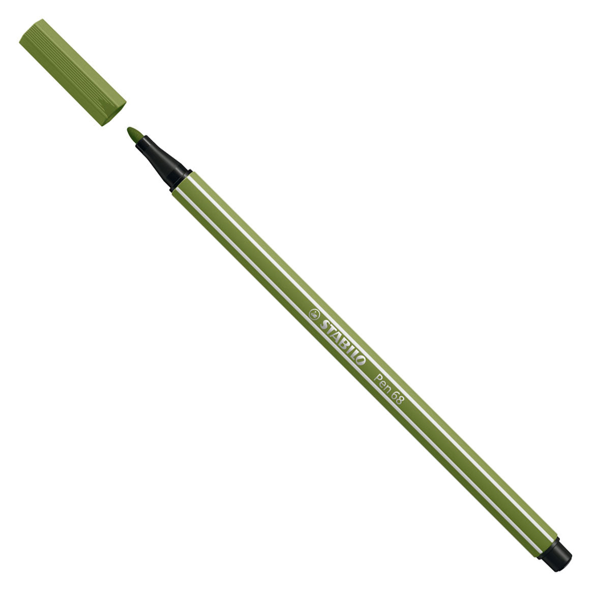 Stabilo Pen 68 - Felt -tip pen - Mos Groen (68 35)