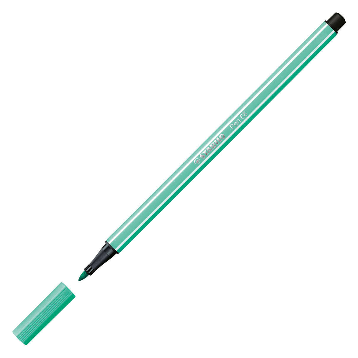 Stabilo pen 68 - viltstift - ijsgroen (68 13)