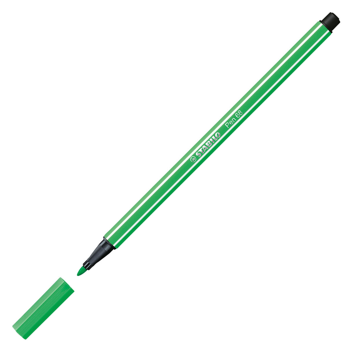 Stabilo pen 68 viltstift licht smaragdgroen (68 16)