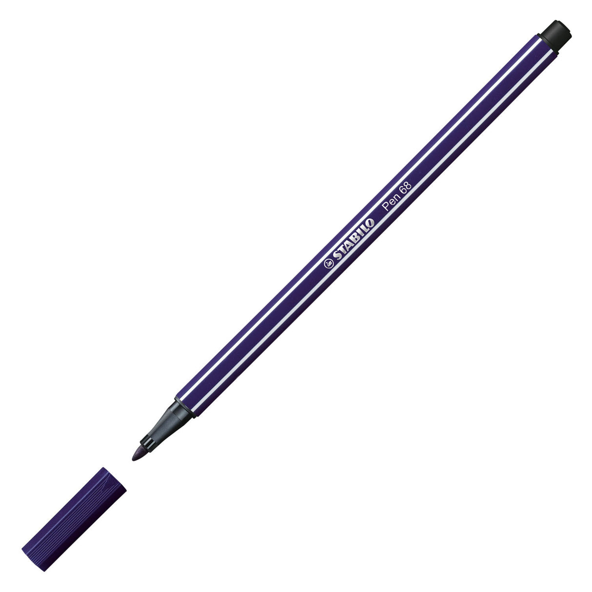 Stabilo Pen 68 - Filz -Tip -Stift - Preußisch Blau (68 22)