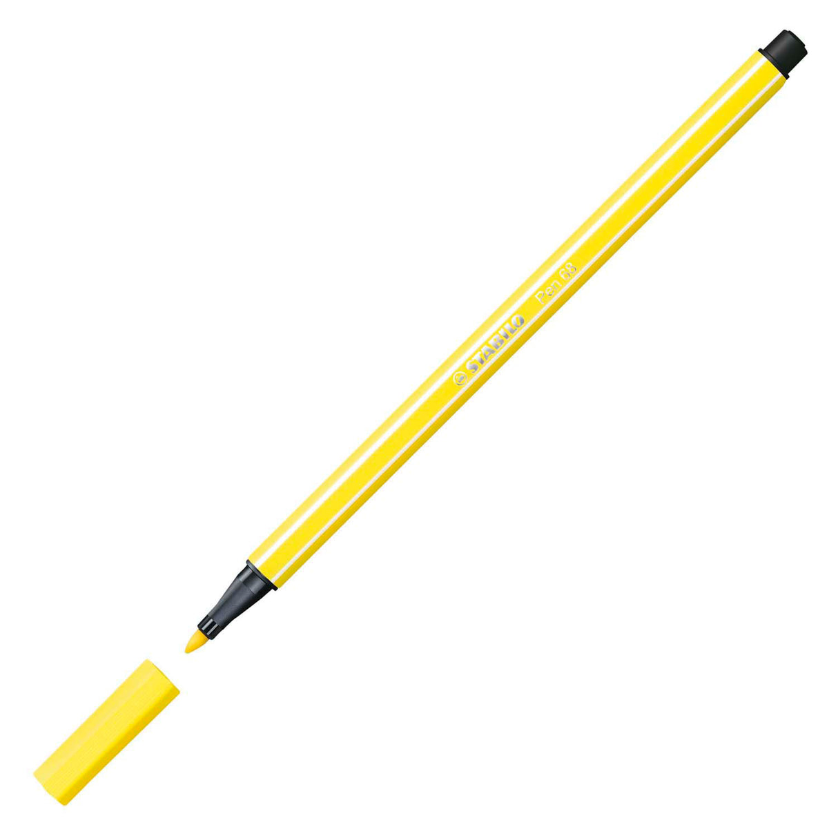 Stabilito Pen 68 - Felt -Tip Pen - Citroen Geel (68 24)