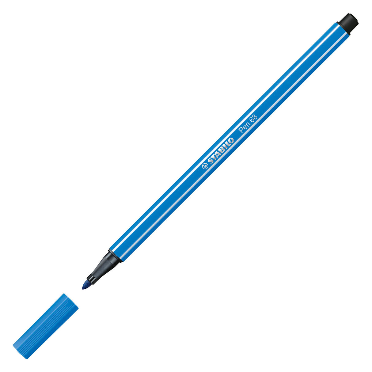 Pen stabilo 68 - FIENTE -TIP PEN - Azul Oscuro (68 41)