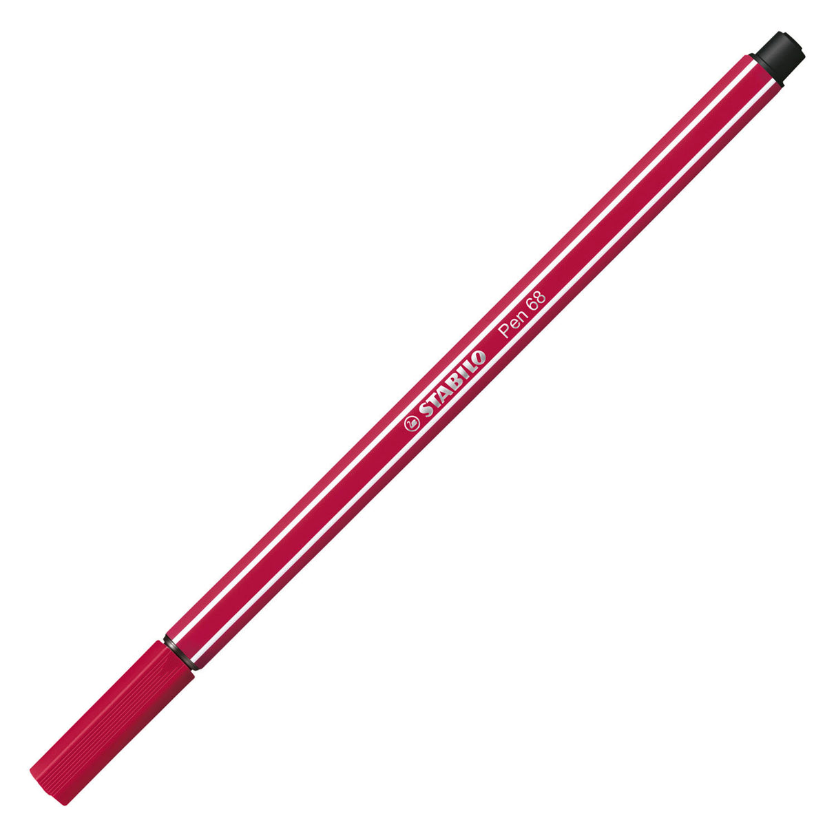 Stabilo Pen 68 - gefillt -Tip-Pen - donkel rout (68 50)