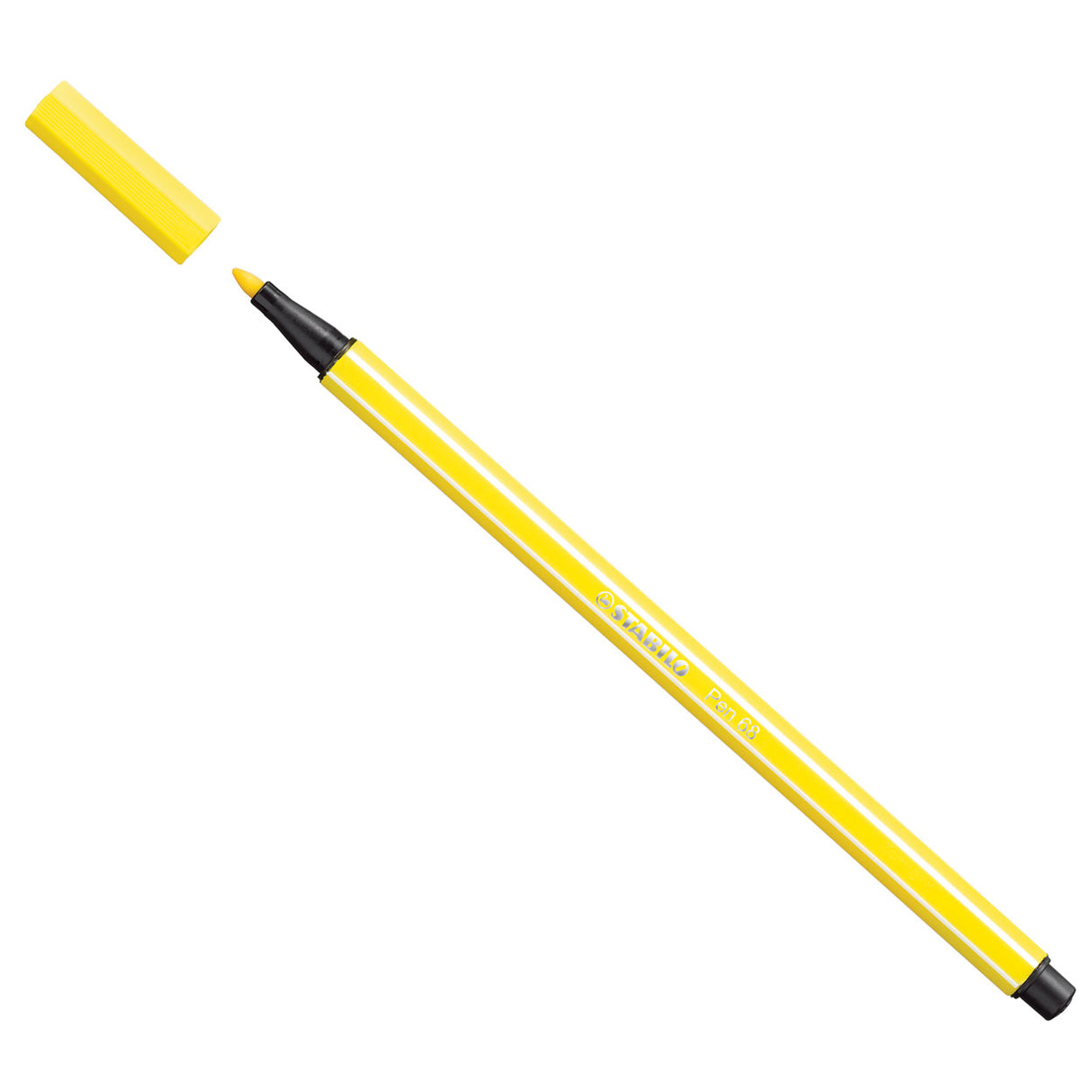 Stabilo Pen 68 - Filz -Tip -Stift - Citroen Geel (68 24)