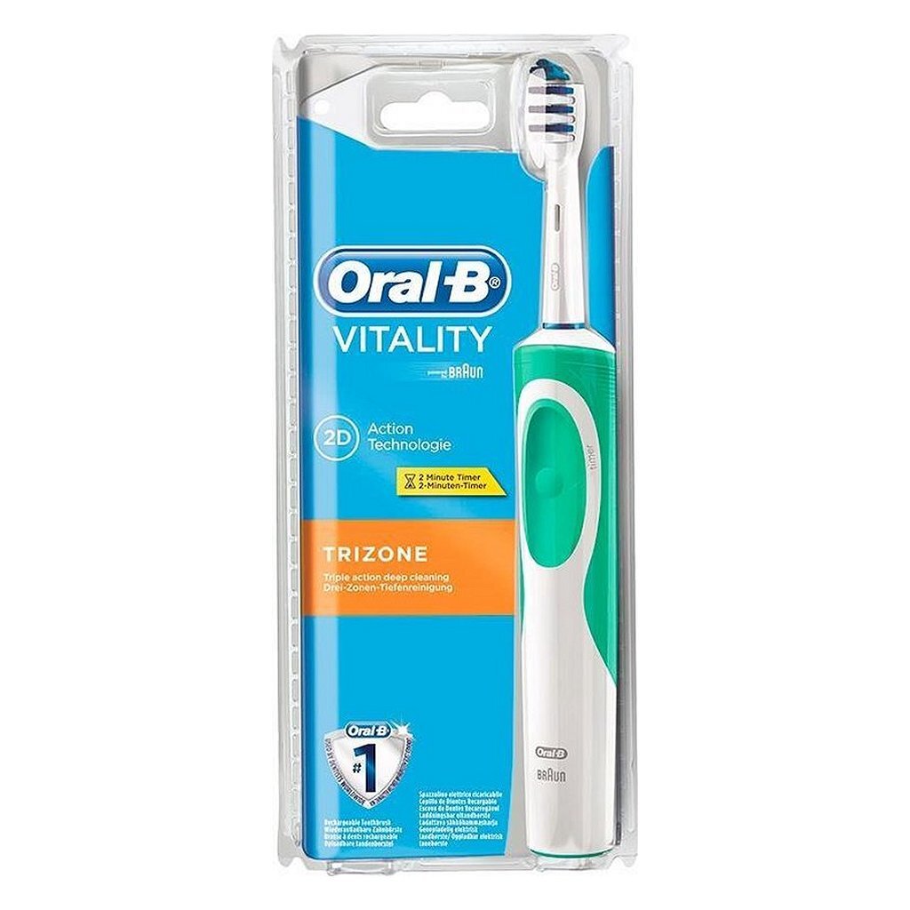 Oral-B Oral-B Vitality TriZone Elektrische Tandenborstel Groen Wit