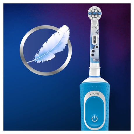 Oral-b kids disney frozen 2 elektrische tandenbostel blauw wit
