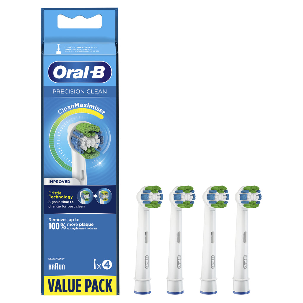 Oral-b opzetborstel precision clean 4 stuks