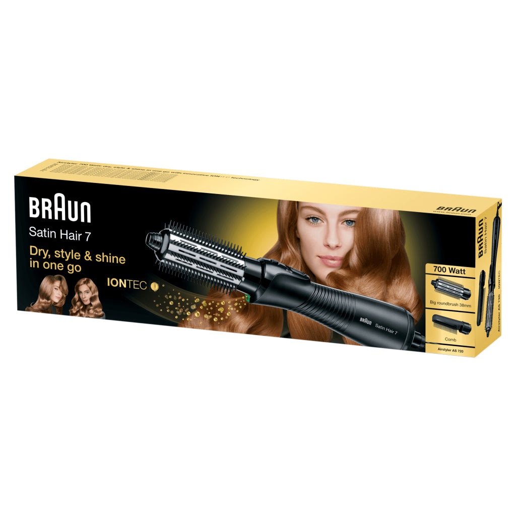 Braun AS720 Capelli in raso 7 Iontec Airstyler Black Silver