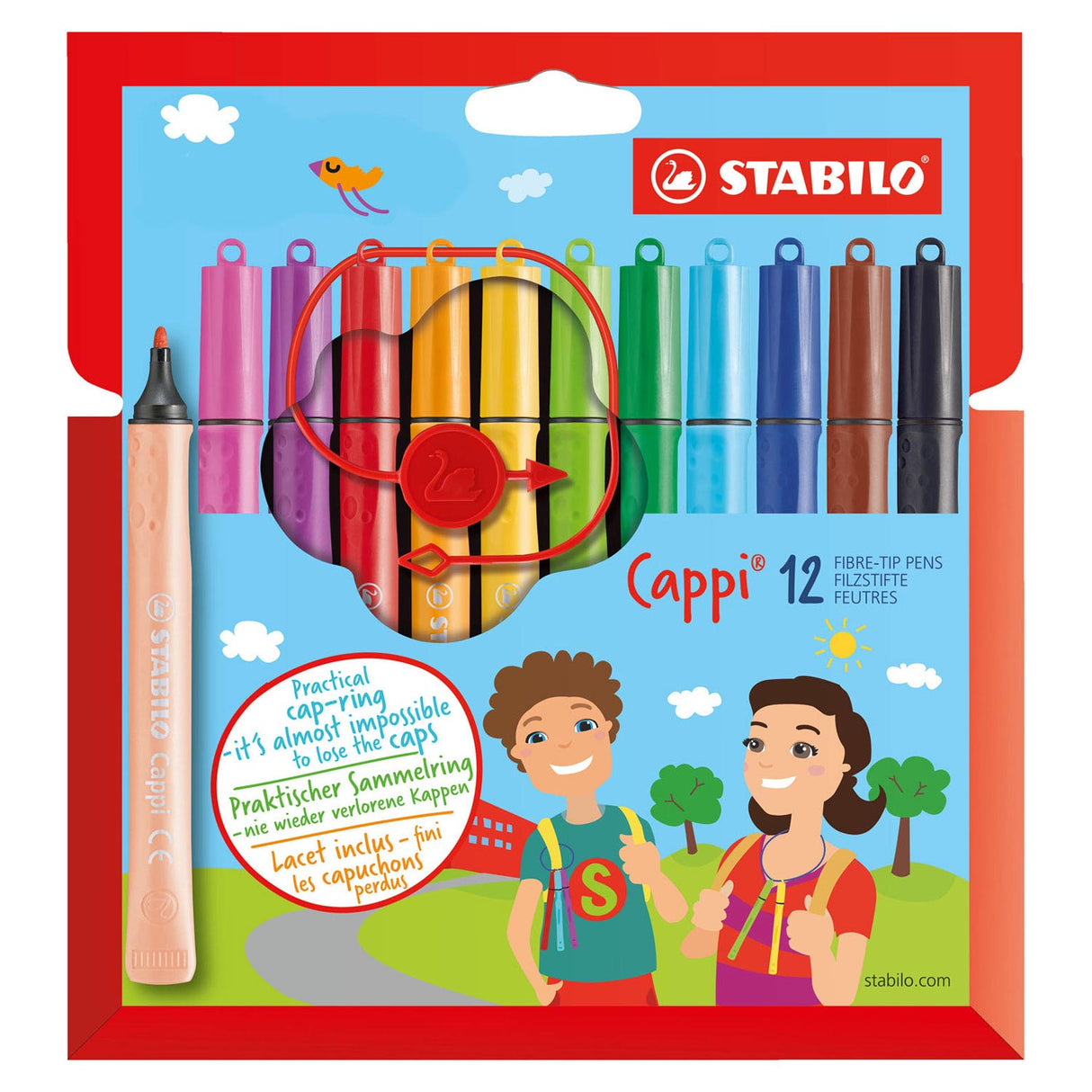 Stabilito Cappi Felt -Tifts, 12st.