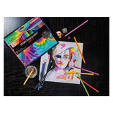 Stabilo aquacolor - premium aquarel kleurpotloden - arty - metalen etui 24 kleuren