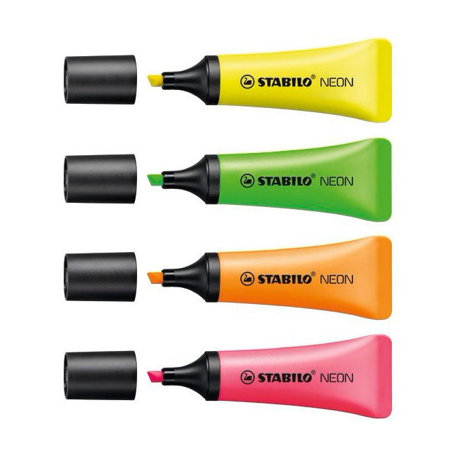 Stabilo Neon text marker marker, 4st.