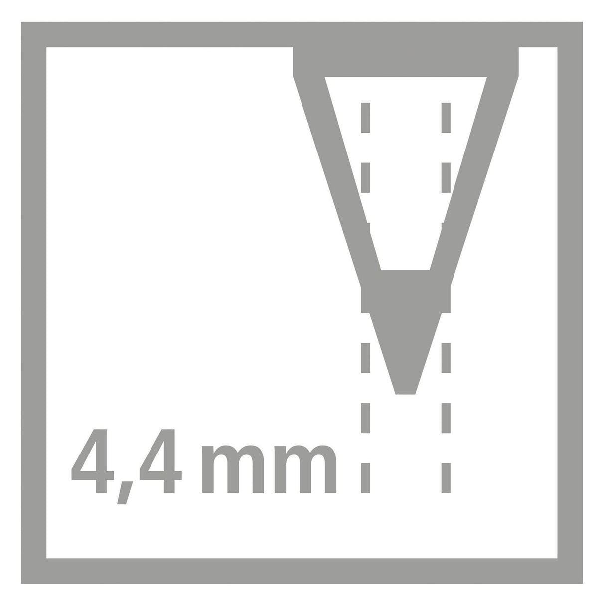 Stabilo carbothello -kalkpastel kleurpotlood - wit