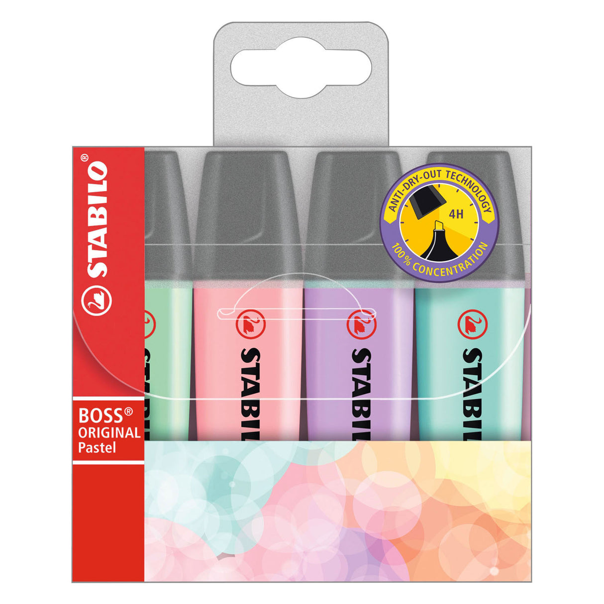 Stabilo Boss Original Pastel Markers, 4st.