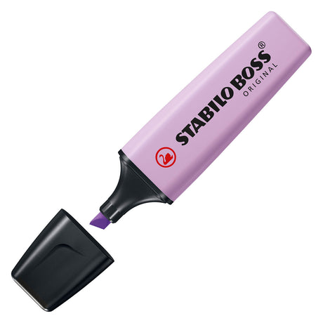 Stabilo boss pastel etui 4 stuks