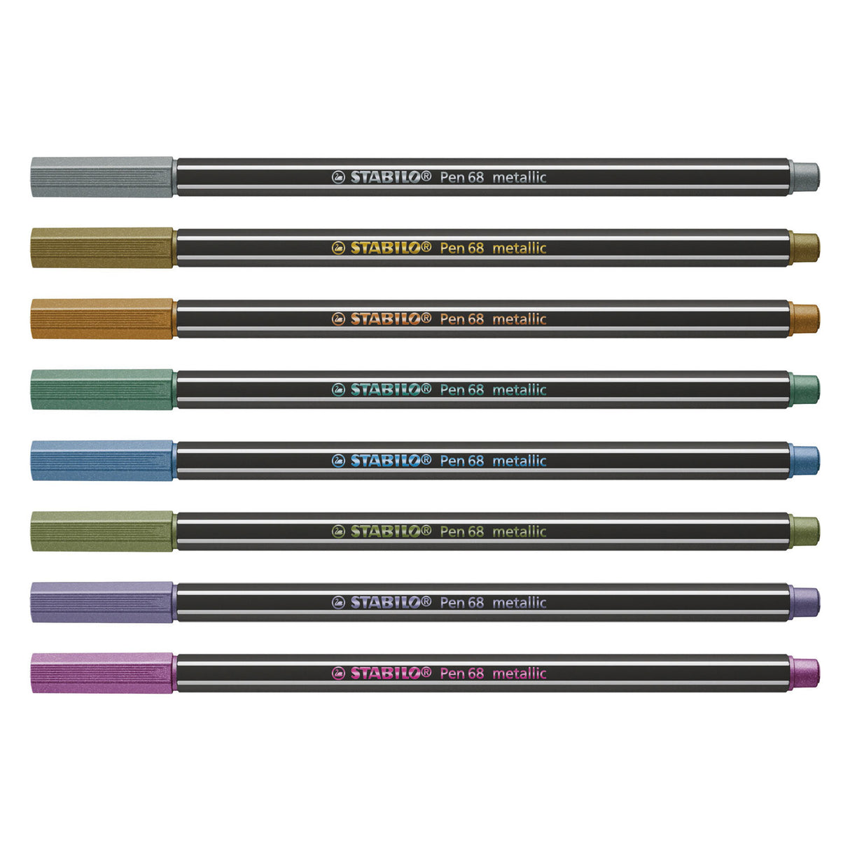 Stabilo Pen 68 Metalowe filc -Tip Pen, 8.