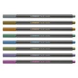 Stabilo Pen 68 Metallic Felt -tip Pens, 8 ..