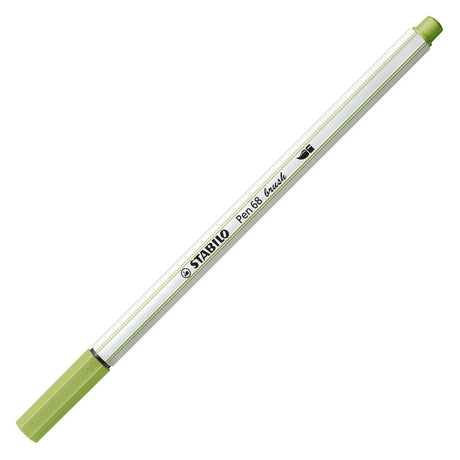 Stabilo pen 68 brush - viltstift - pistache (34)