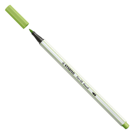 Stabilo pen 68 brush - viltstift - pistache (34)