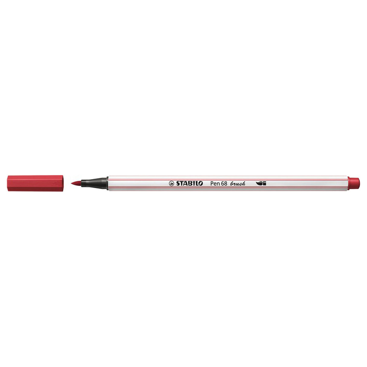 Stabilo Pen 68 Brush 50 - Dark red