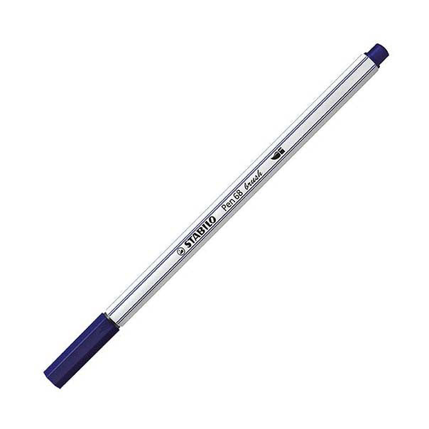 STABILO Pen 68 Brush 22 - Pruissisch Blauw