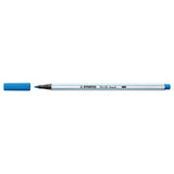 Stabilo pen 68 brush - viltstift - donkerblauw (41)