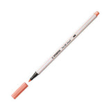 Stabilo pen 68 brush - viltstift - abrikoos (26)