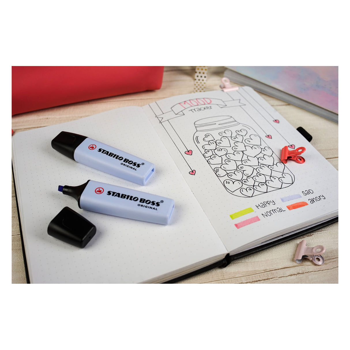 Stabilo Boss Original Pastell Marker, 8st.