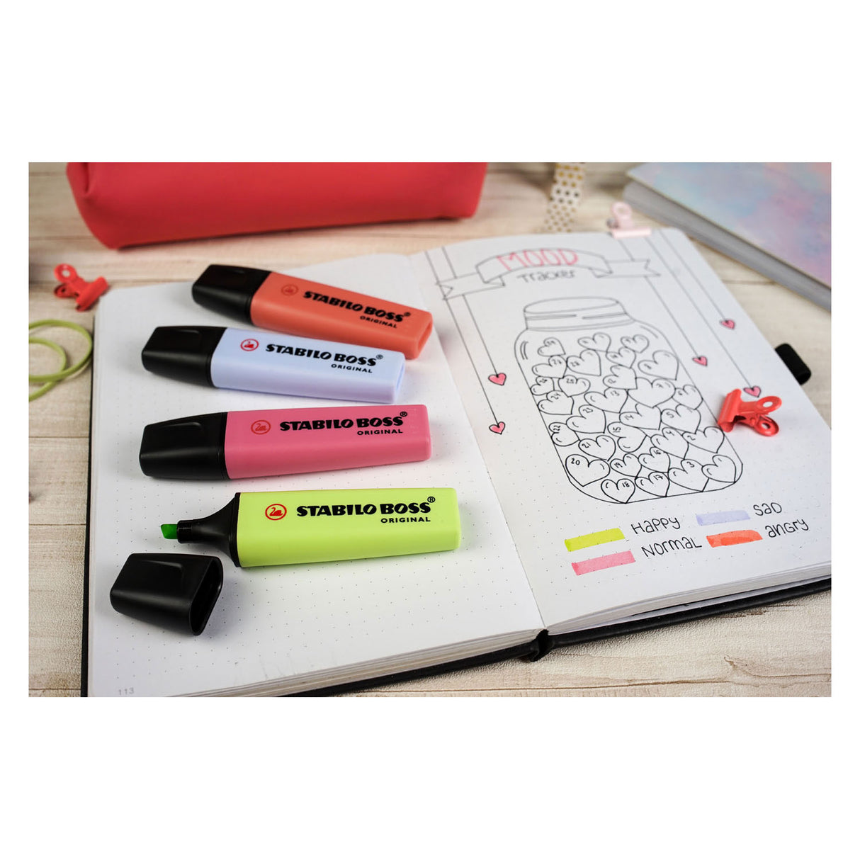 Stabilo Boss Original Pastell Marker, 8st.