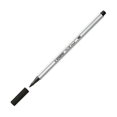 Stabilo pen 68 brush - viltstift - arty - set met 18 stuks