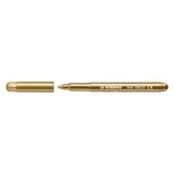 Stabilo trio deco - metallic viltstift - met extra dikke punt 3,0 mm - etui met 8 kleuren