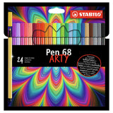 Stabilo Pen 68 Arty felt -tip pens 24 pieces