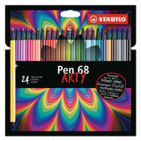 Stabilo Pen 68 Arty felt -tip pens 24 pieces