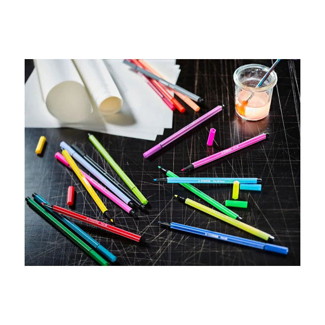 Stabilo Pen 68 felt -tip pen arty set with 65 pieces