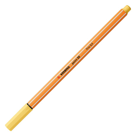 Stabilo point 88 - premium fineliner - fine 0,4 mm - metalen etui met 66 stuks - met 65 verschillende kleuren
