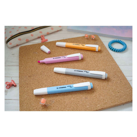 Stabilo swing cool pastel - markeerstift - set met 8 stuks
