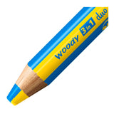 Stabililo Woody 3in1 Duo s svinčnikom ostrejši, 6dlg.