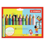 Stabilo Woody 3in1 Duo with a pencil sharper, 11dlg.