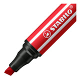 Stabilo Pen 68 Max felt -tip pen with thick chisel point carmine red