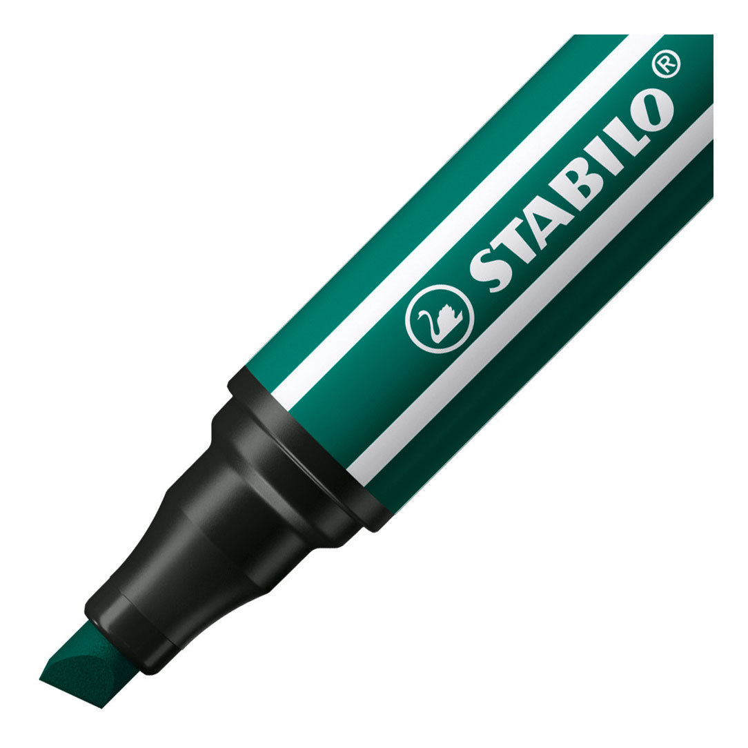 Stabilo Pen 68 Max Filz -Tip -Stift mit dickem Meißelpunkt Turquois grün