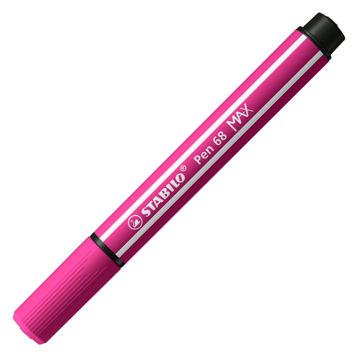 Stabilo Pen 68 max felt -tip pen with thick chisel point pink