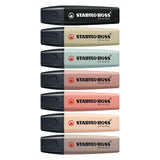 Stabilo Boss Original Marker Set 8 Pieces of NatureColors