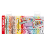 Stabilo swing cool naturecolors bureau set markeerstiften - 18dlg.