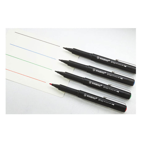 Stabilo dr!ver medium fineliners - 4dlg.