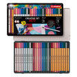 Stabilo arty creative set pen 68 stiften en point 88 fineliners in metalen etui - 30dlg.