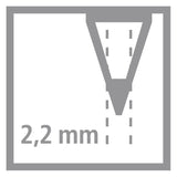 Stabilo greengraph hb grafietpotloden - 3dlg. met gum