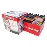 Stabilo markdry schoolverpakking whiteboardpotloden zwart - 30st. met 2 puntenslijpers