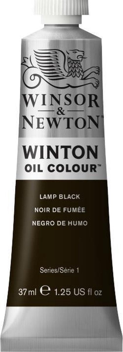 Winsor newton oil paint winton 37ml - 331 ivory black