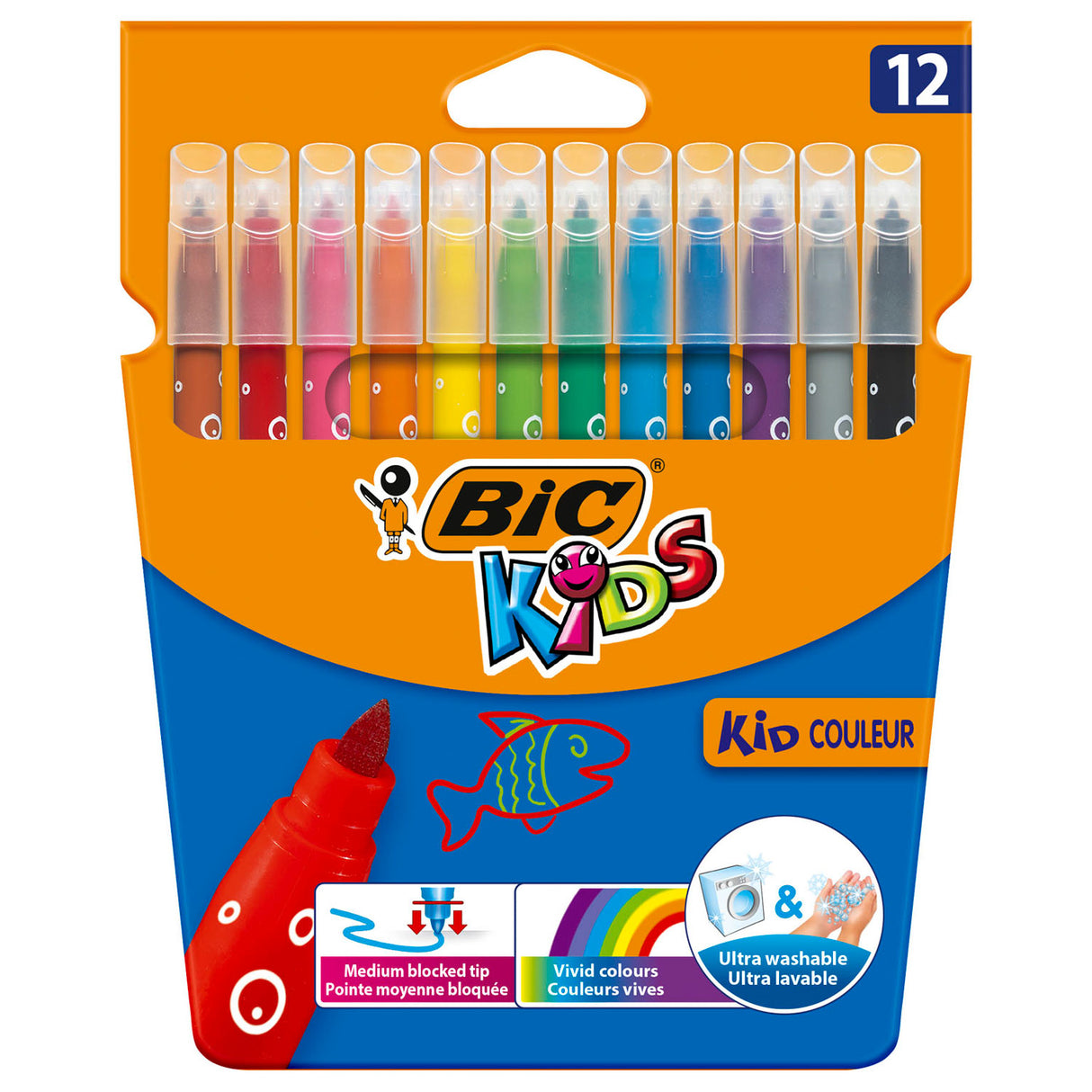 Bic Kids Kid Couleur, 12e.